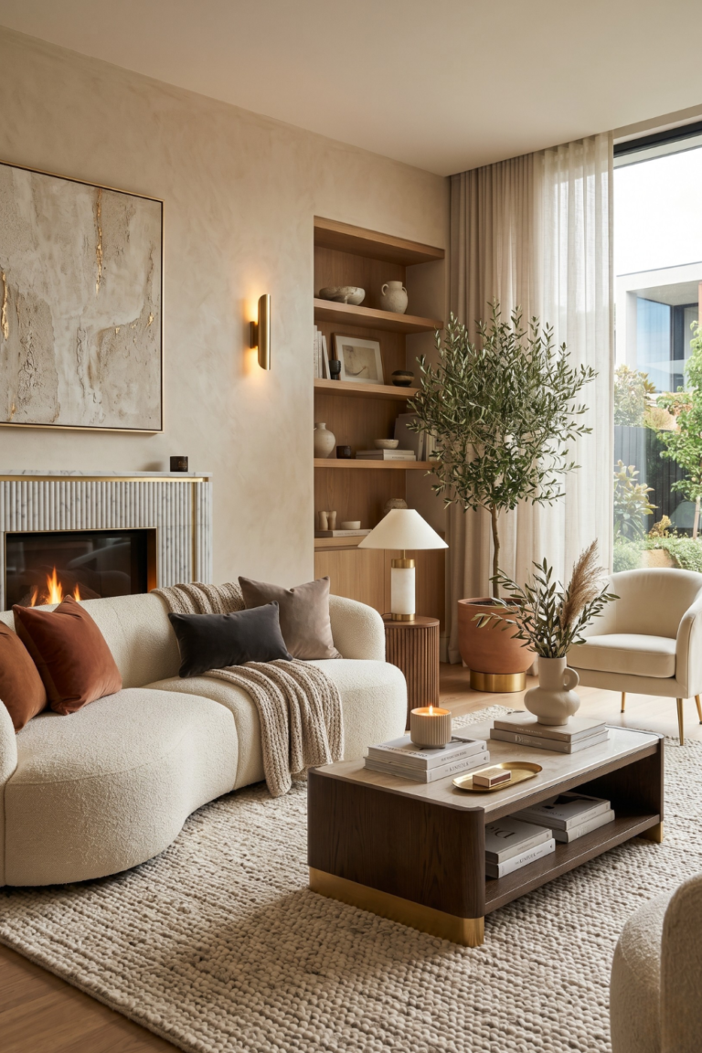 18 Cozy Living Room Ideas to Create a Warm & Relaxing Space